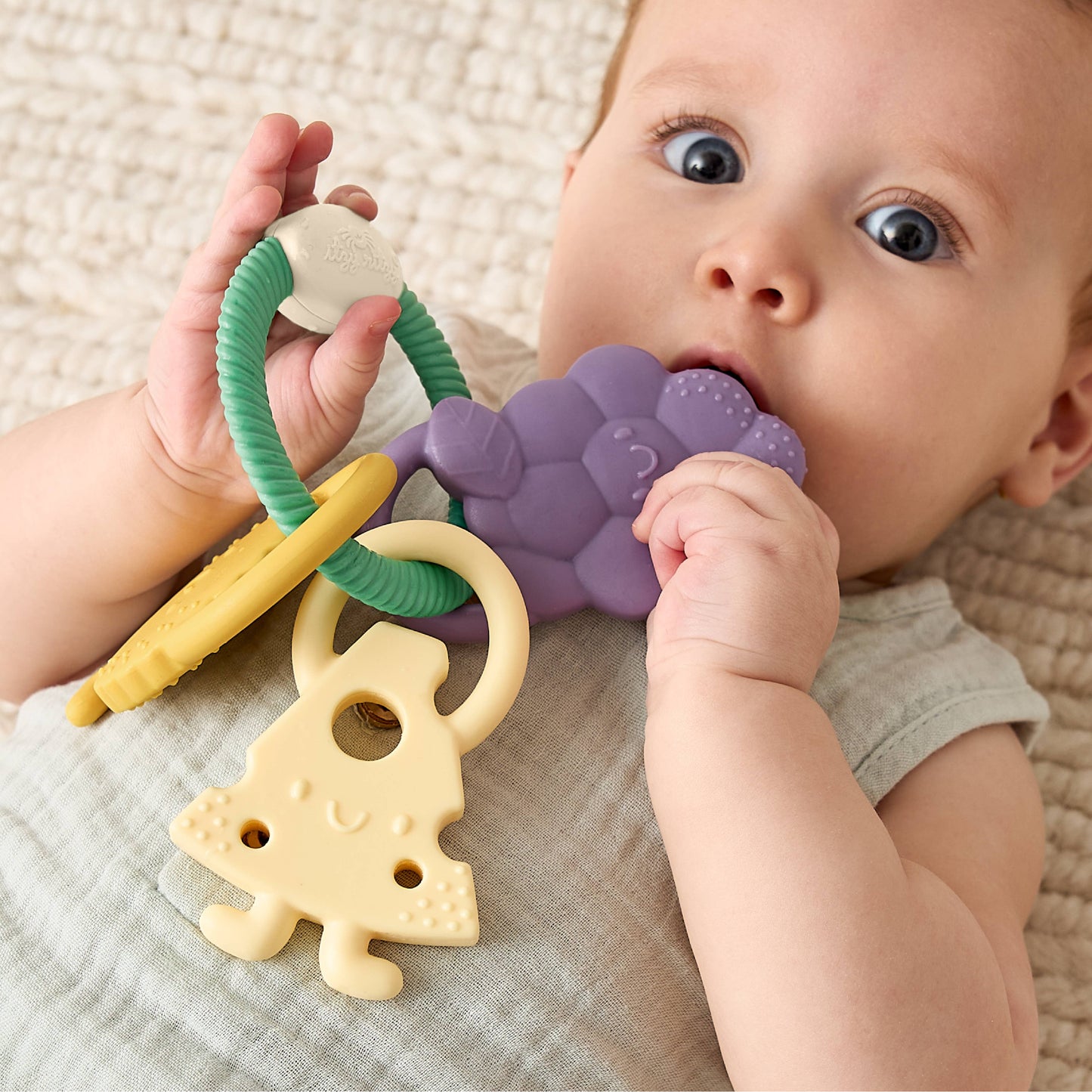 Itzy Ritzy - Itzy Trio Silicone Teether