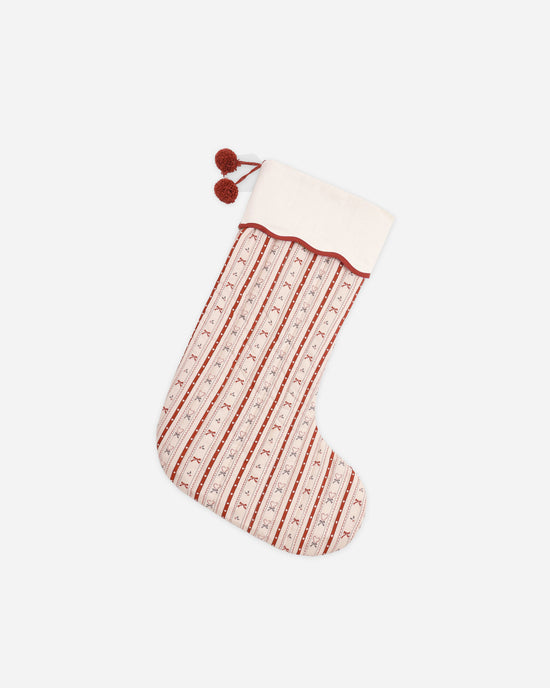 Rylee + Cru Noel Stocking Candy Cane Lane