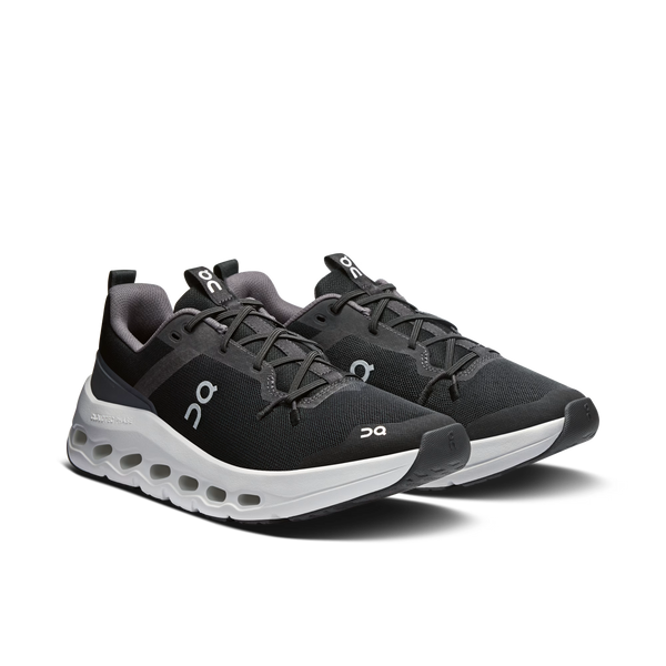 On Cloudleap Youth Running Shoe Black | White by ON Running