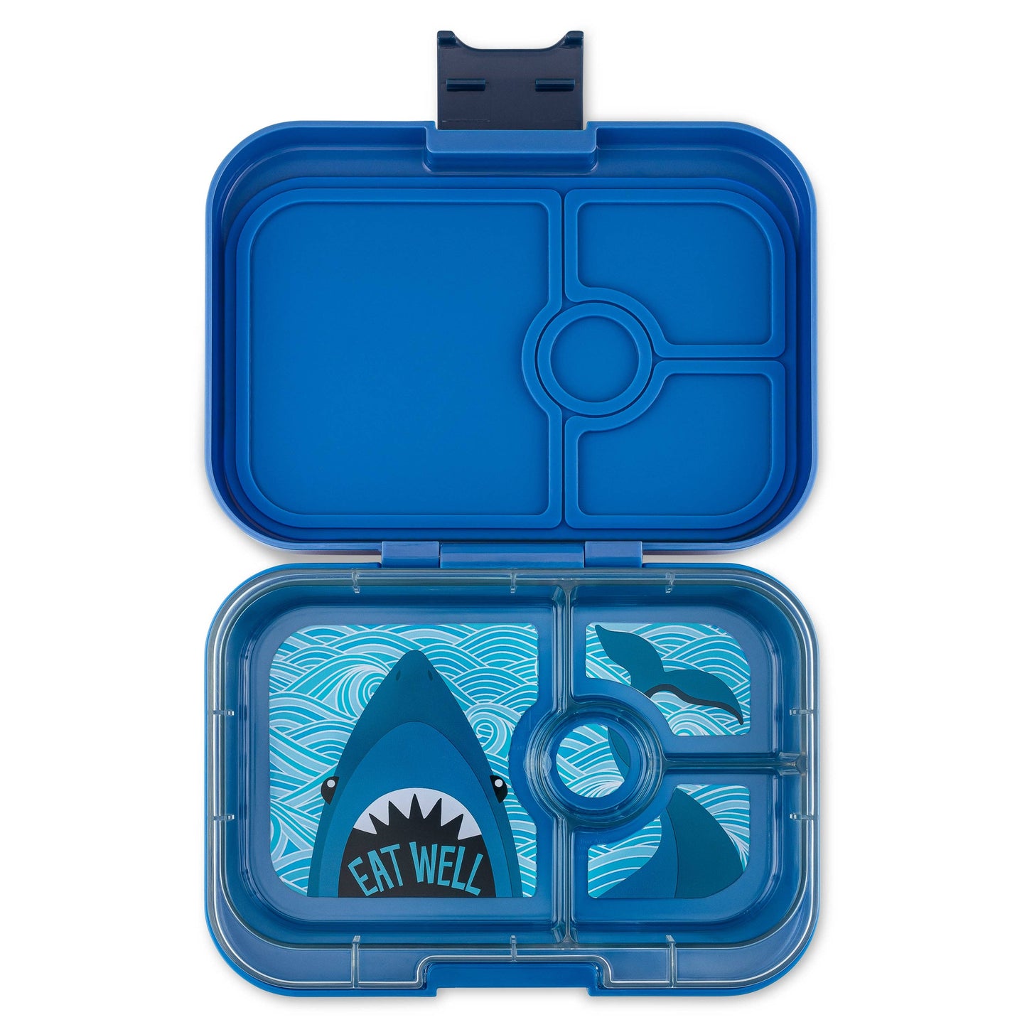 Yumbox - Leakproof Sandwich Friendly Bento Box - Surf Blue Shark Tray
