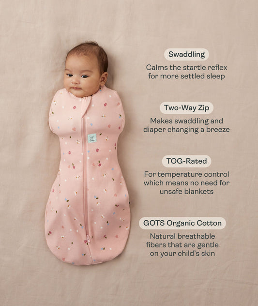 ergoPouch - Cocoon Swaddle Sack 1tog - Daisies