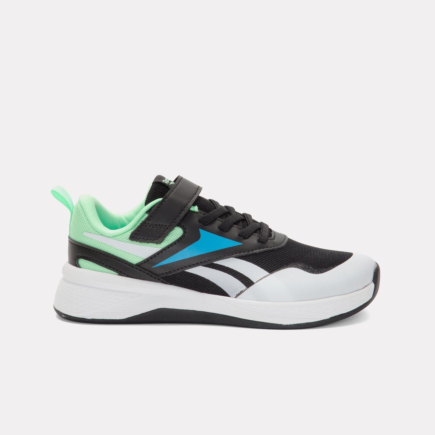 Reebok - Nano Play Stretch Lace & Top Strap -  Black/Green Glow/Future Cyan