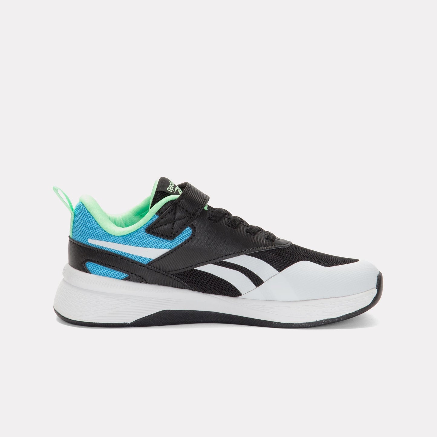 Reebok - Nano Play Stretch Lace & Top Strap -  Black/Green Glow/Future Cyan