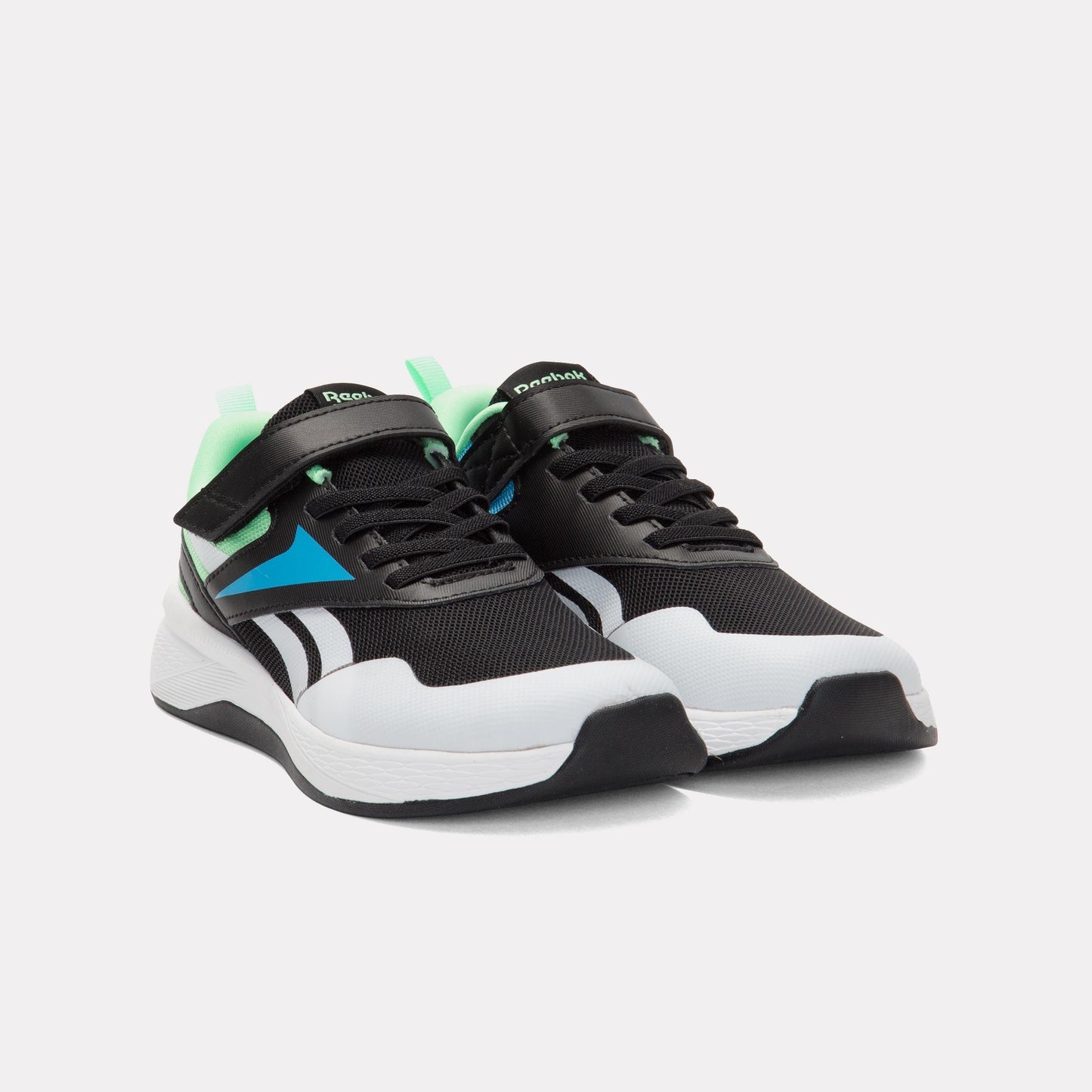 Reebok - Nano Play Stretch Lace & Top Strap -  Black/Green Glow/Future Cyan
