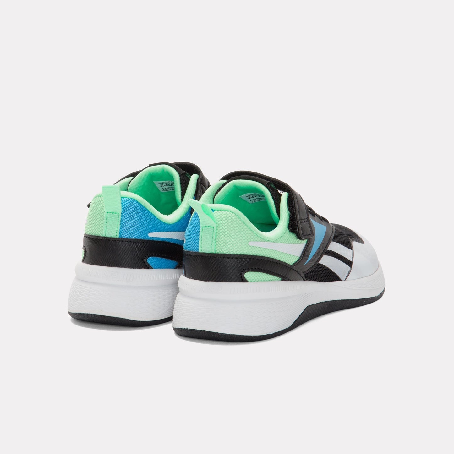 Reebok - Nano Play Stretch Lace & Top Strap -  Black/Green Glow/Future Cyan