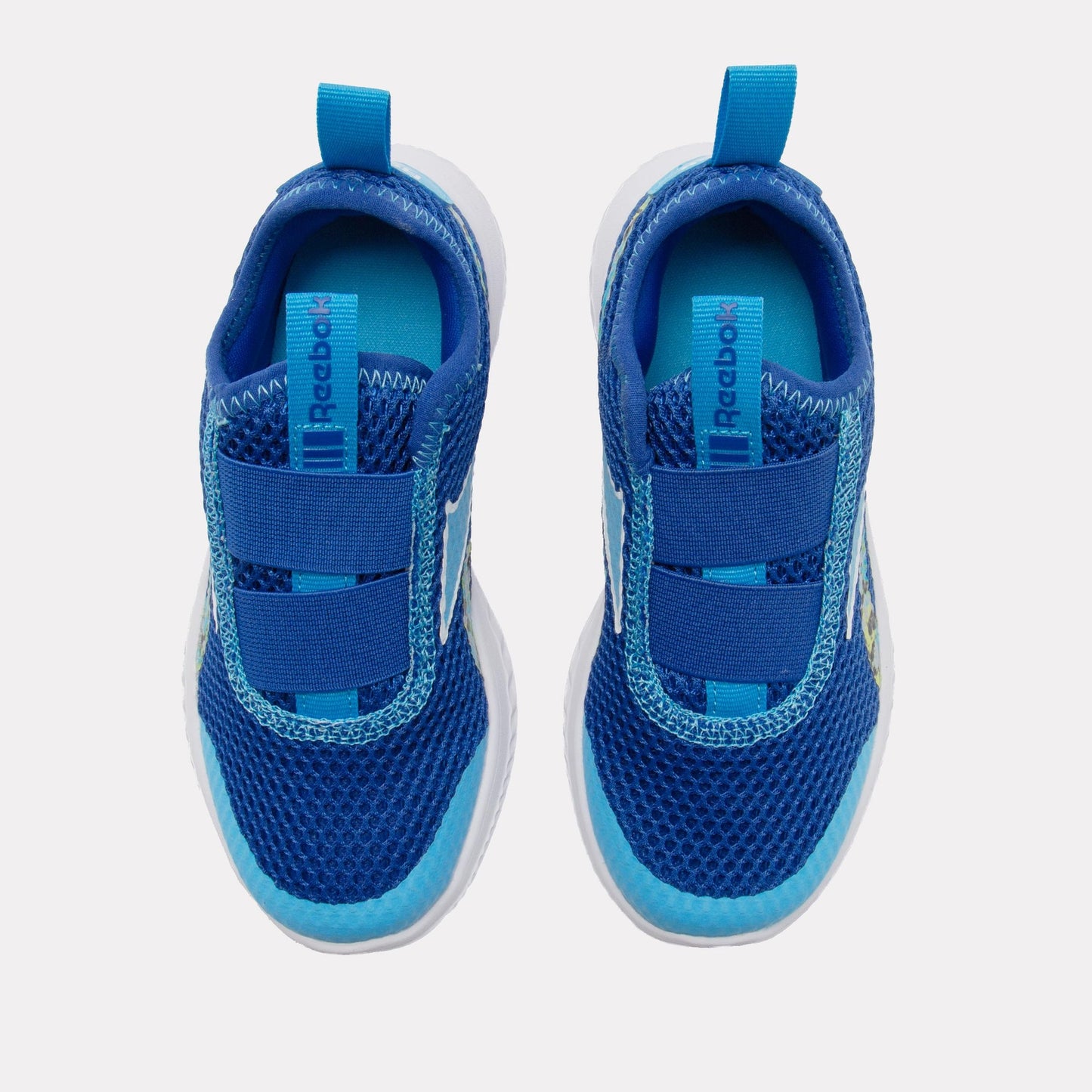 Reebok - Rush Runner Slip-On Shoes – Pre-School - Vectorblue/Futurecyan/Ftwrwhit