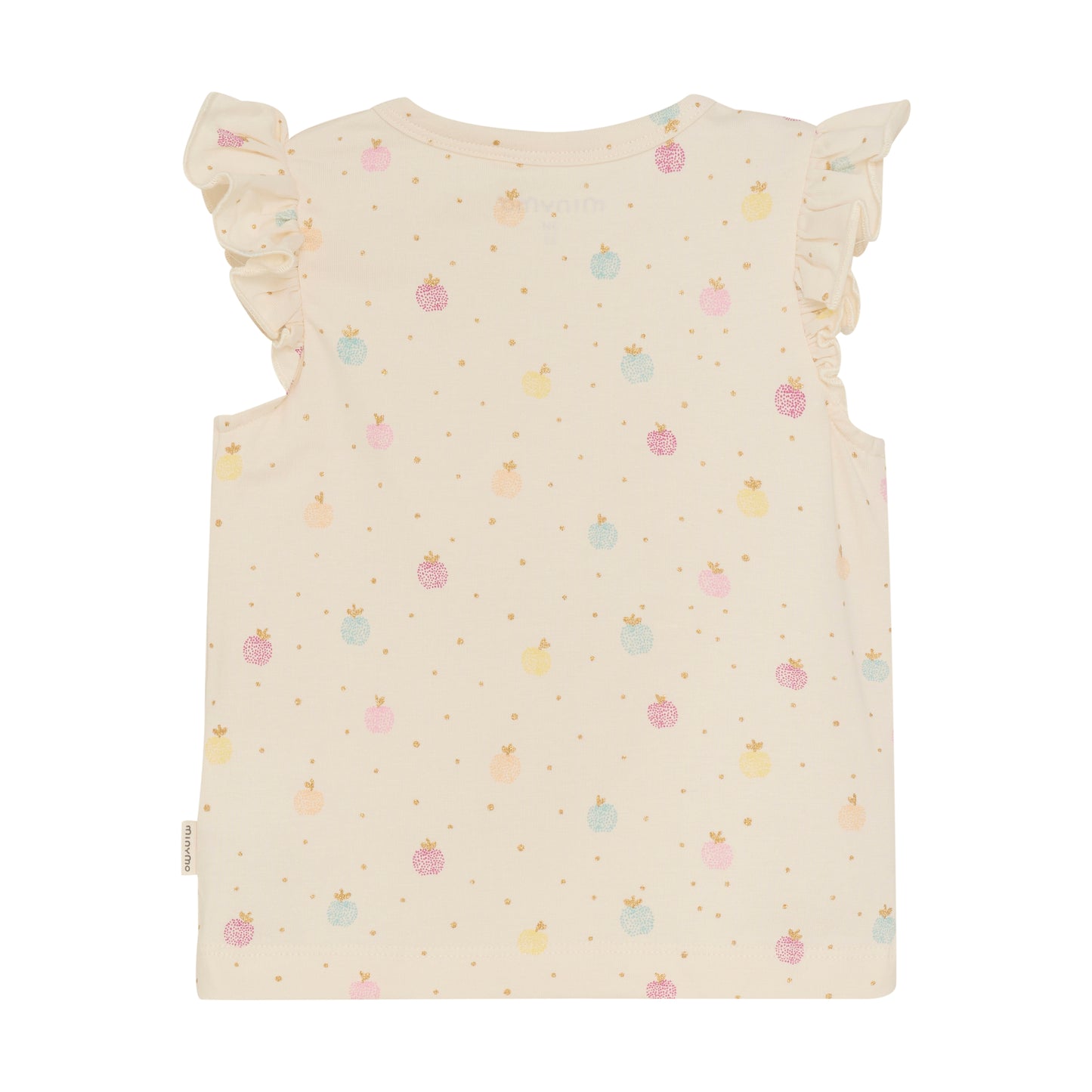 Minymo T-shirt Short Sleeve All Over Print - 3 Months