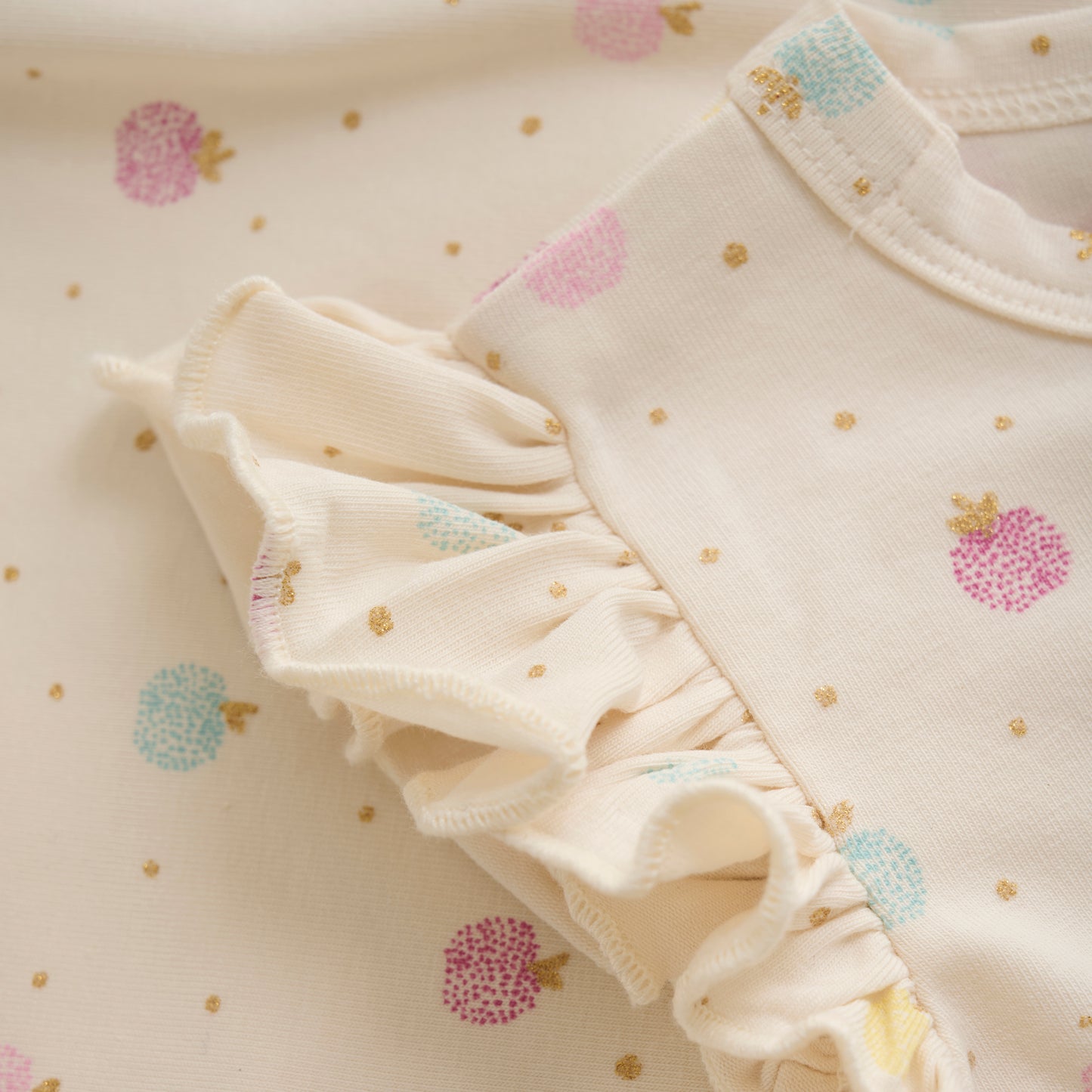 Minymo T-shirt Short Sleeve All Over Print - 3 Months