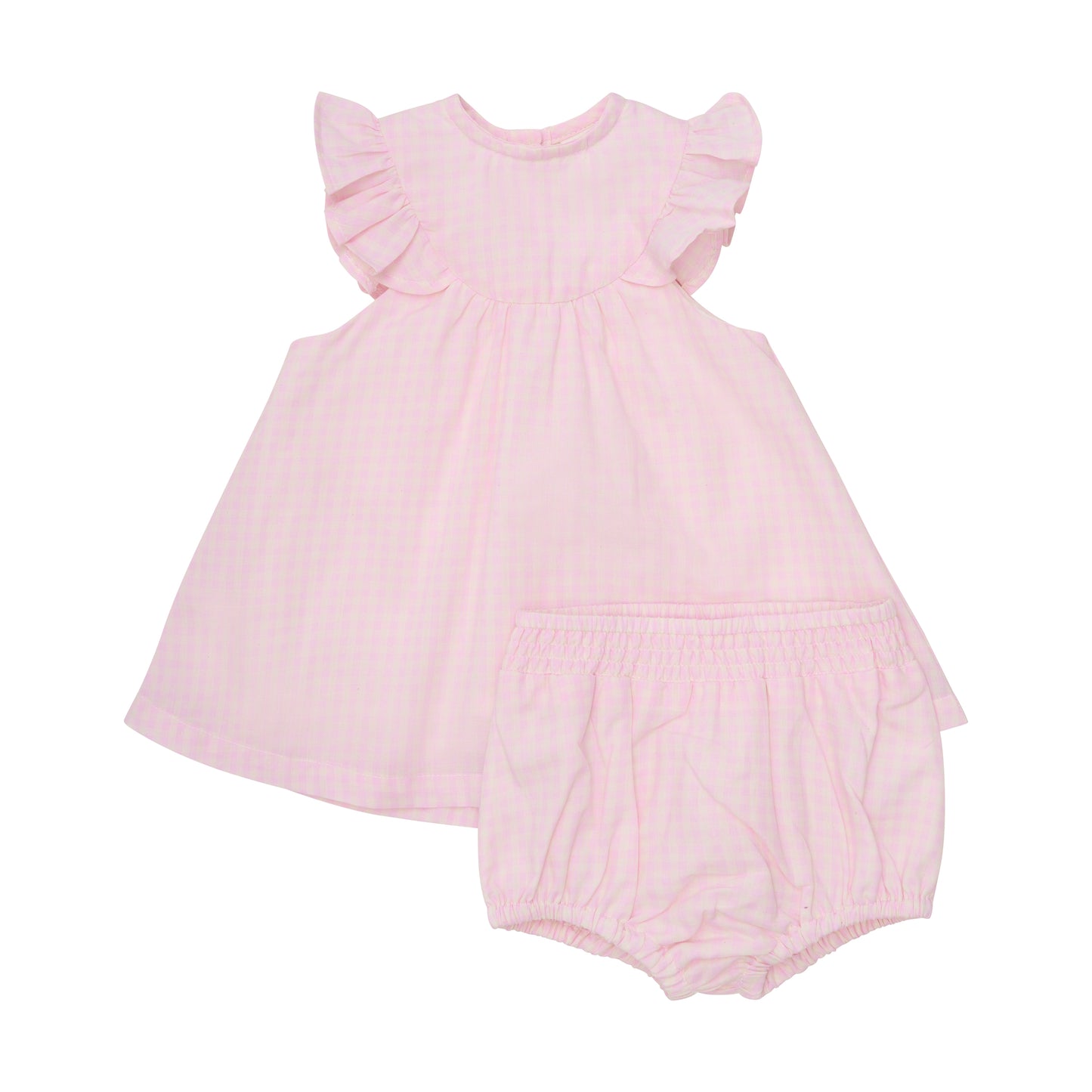Minymo Dress Short Sleeve With Briefs  With Lining - 3 Months