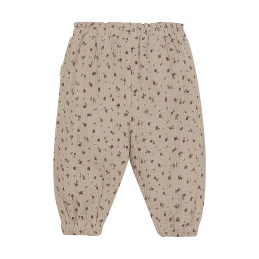 Minymo - Floral Muslin Pants - 3 Months