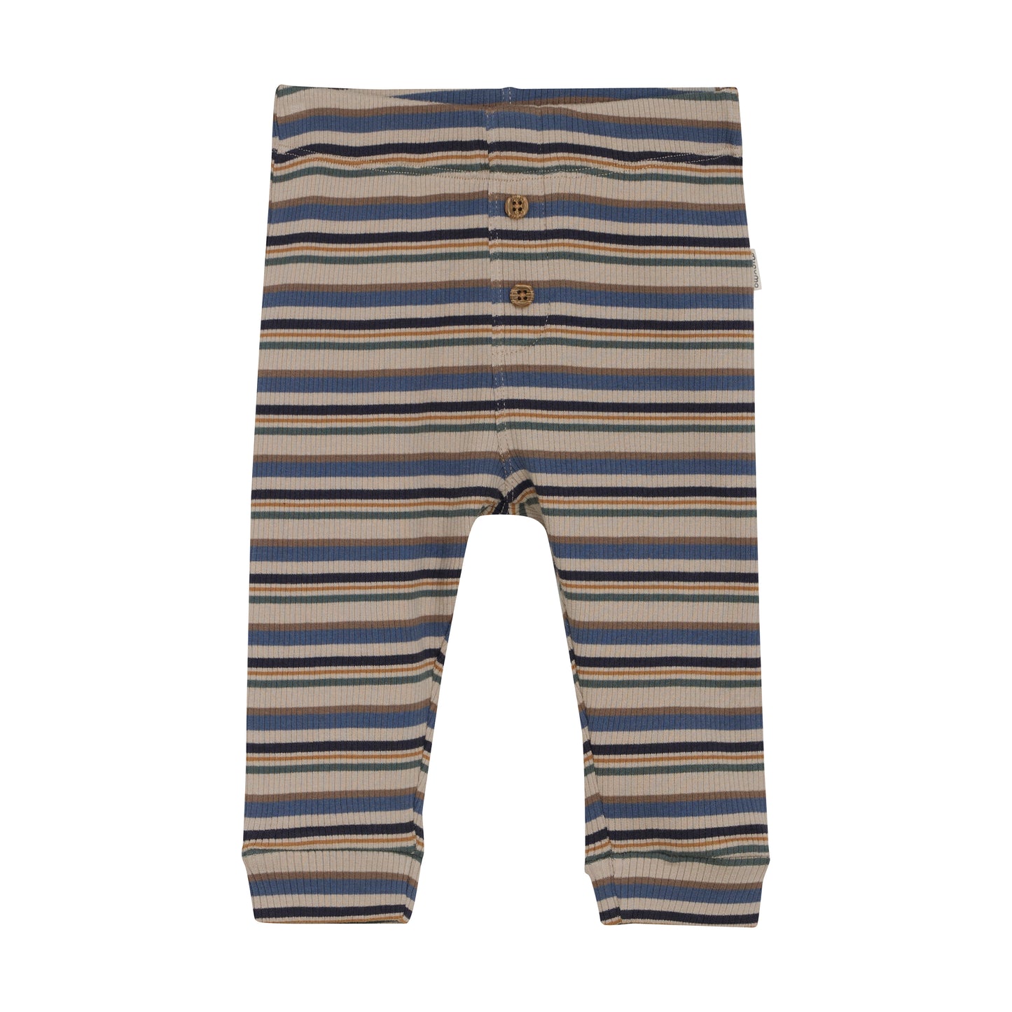 Minymo Striped Ribbed Leggings - 3 Month