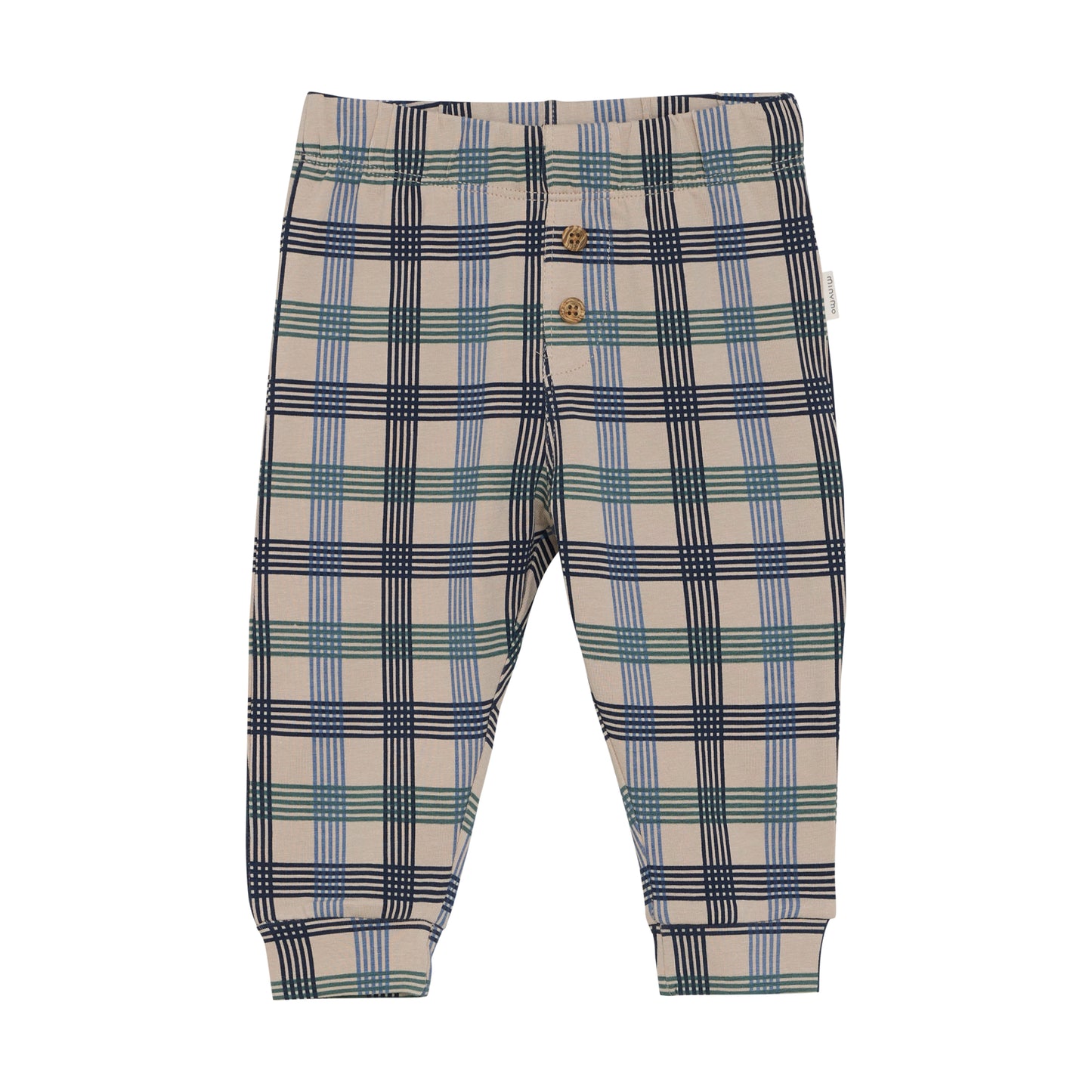 Minymo - Checkered Leggings - 3 Months