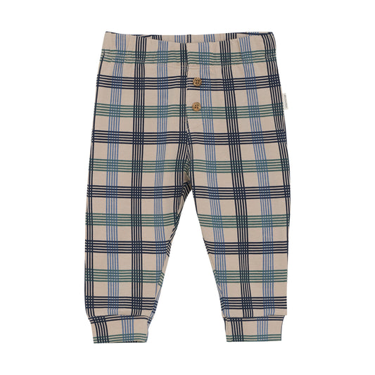 Minymo - Checkered Leggings - 3 Months