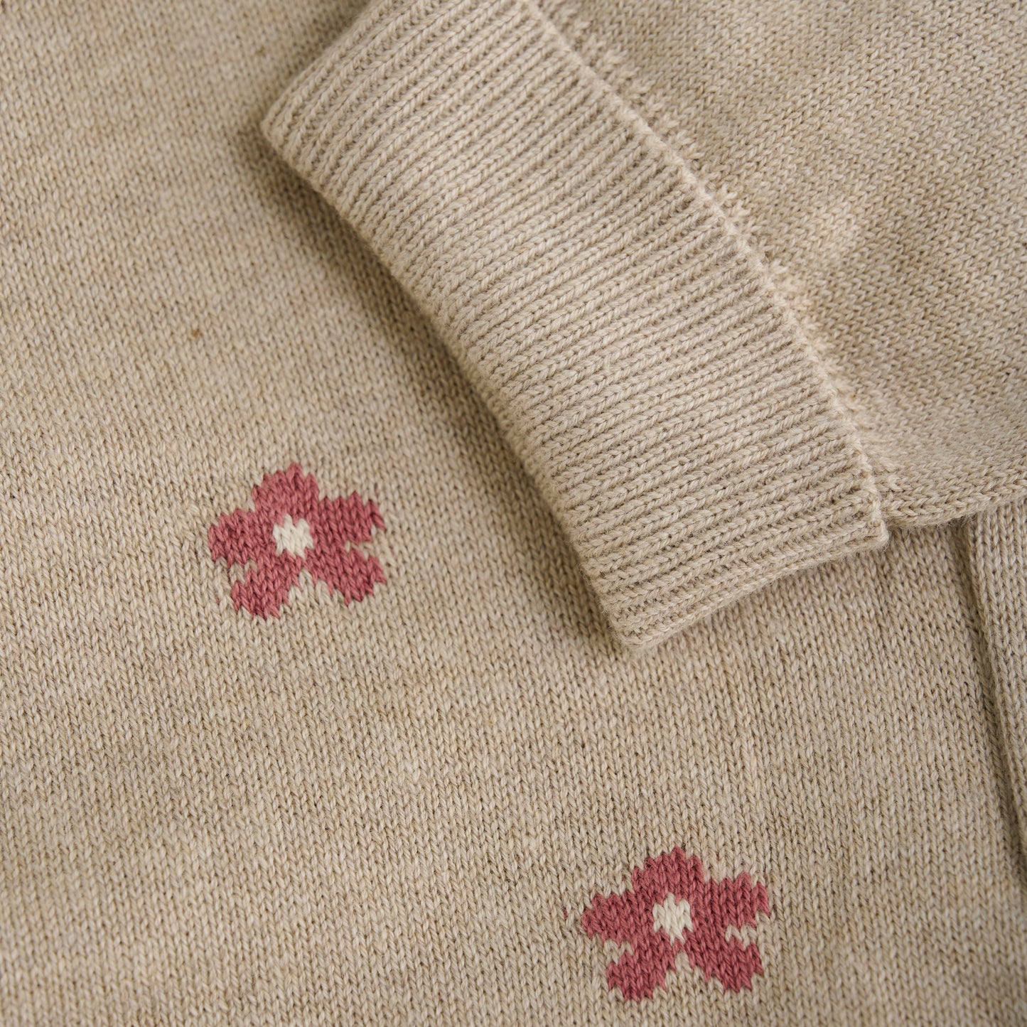 Minymo - Floral Knit Pants - 3 Months