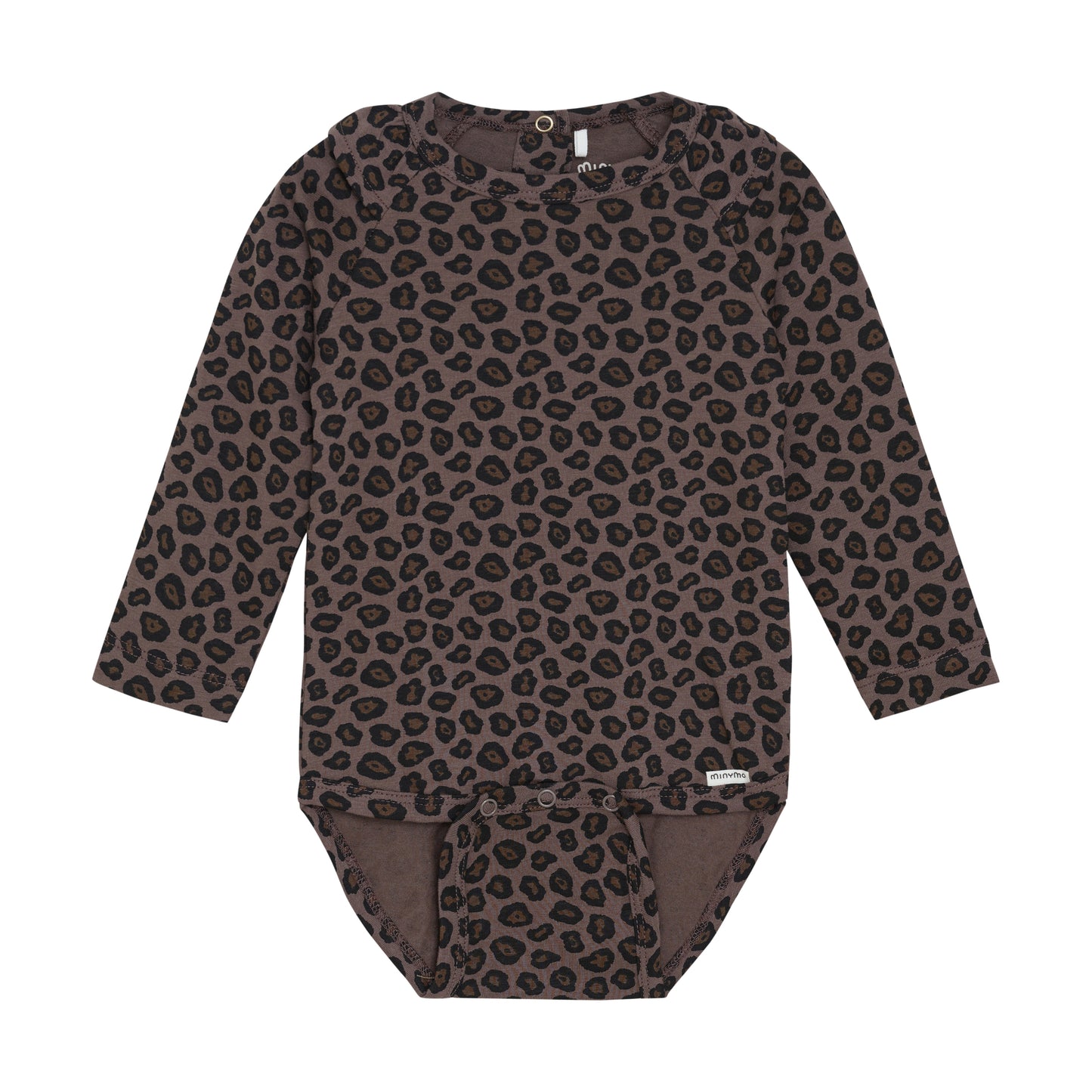 Minymo - Jaguar Print Onesie - 3M