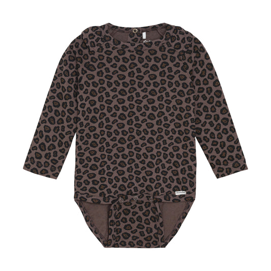 Minymo - Jaguar Print Onesie - 3M