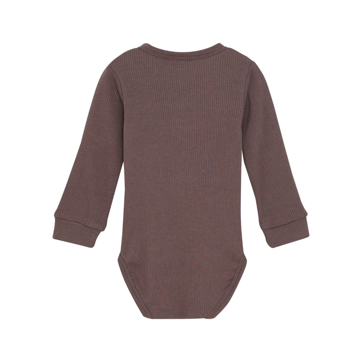 Minymo - Long Sleeve Ribbed Bodysuit - 3M