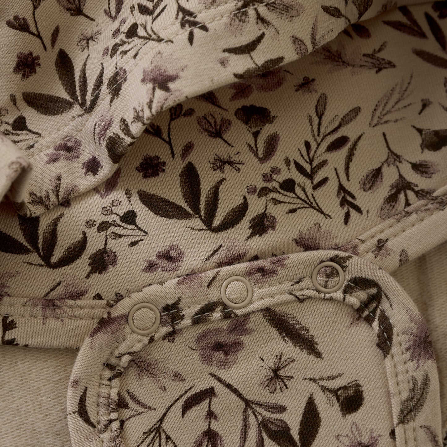 Minymo - Floral on Cream Onesie Dress - 3M