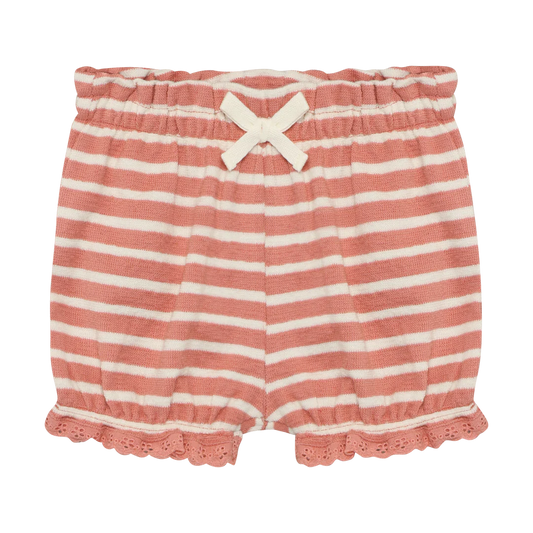 Minymo - Eyelet Trim Knit Shorts