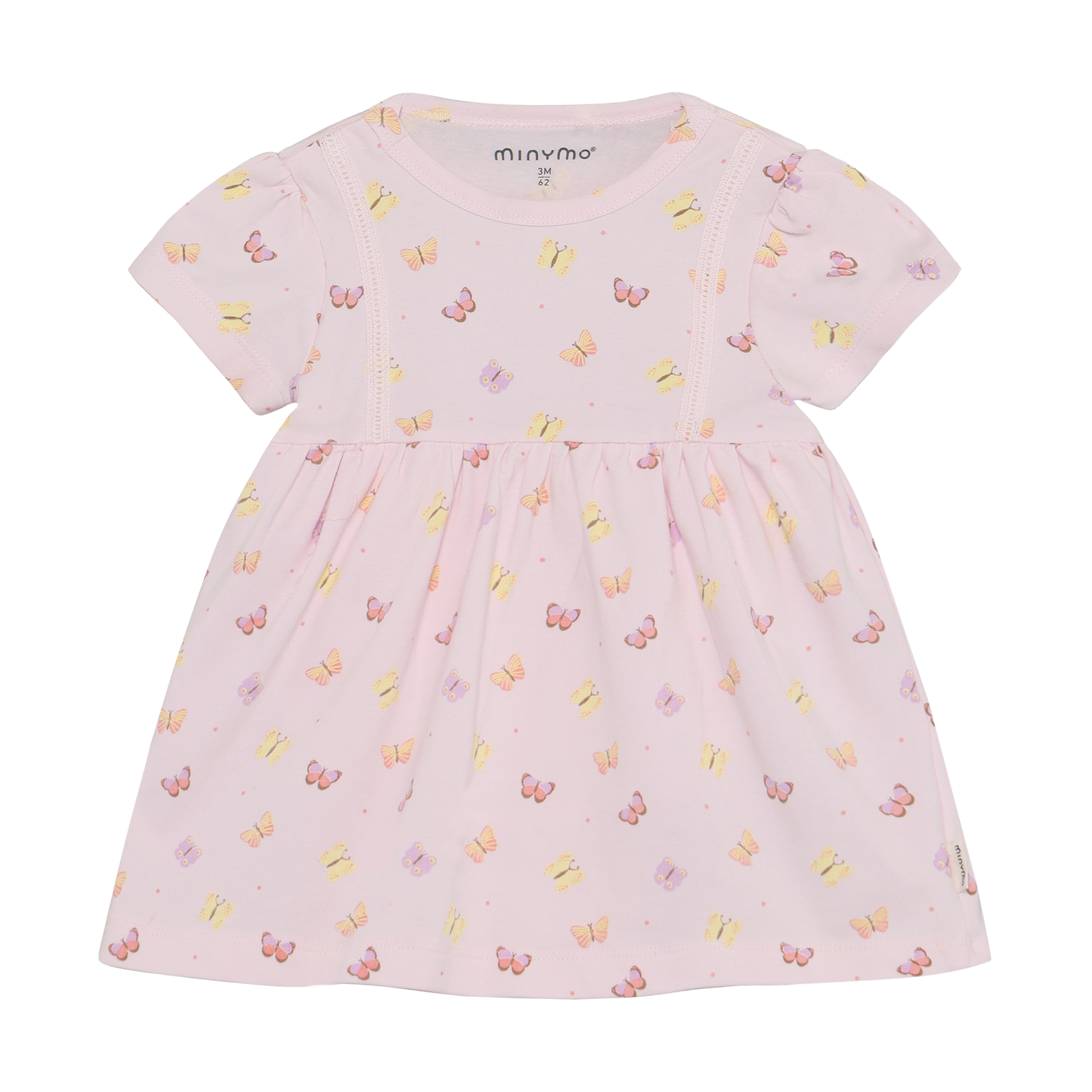 Minymo - All Over Print Infant Romper Dress