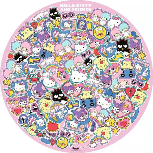 Ravensburger - Hello Kitty 500 Pc Round Puzzle
