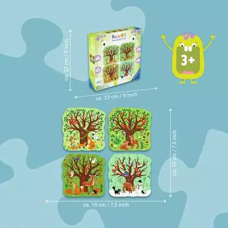 Ravensburger - Puzzle Up: Four Seasons Puzzle Set