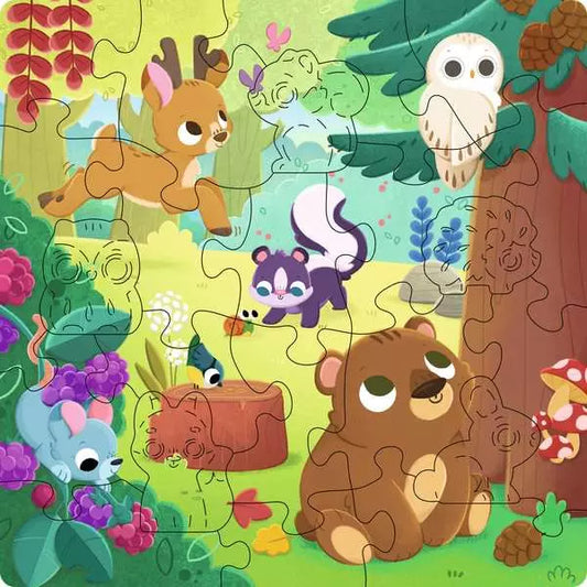 Ravensburger - Wooden Puzzle: Forest Animals 22 pcs