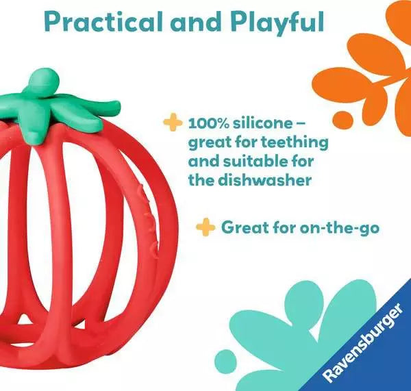 Ravensburger - play+ Roll & Chew: Tomato