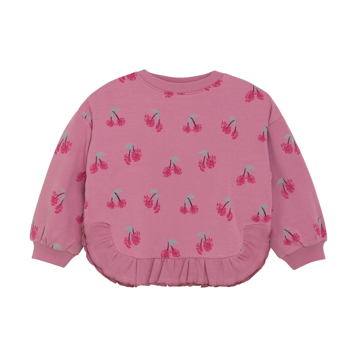 Minymo Cherry All Over Print Sweatshirt