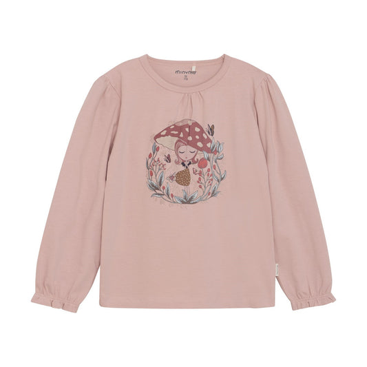 Minymo Infant/kid Girl T-shirt Ls - 5Y