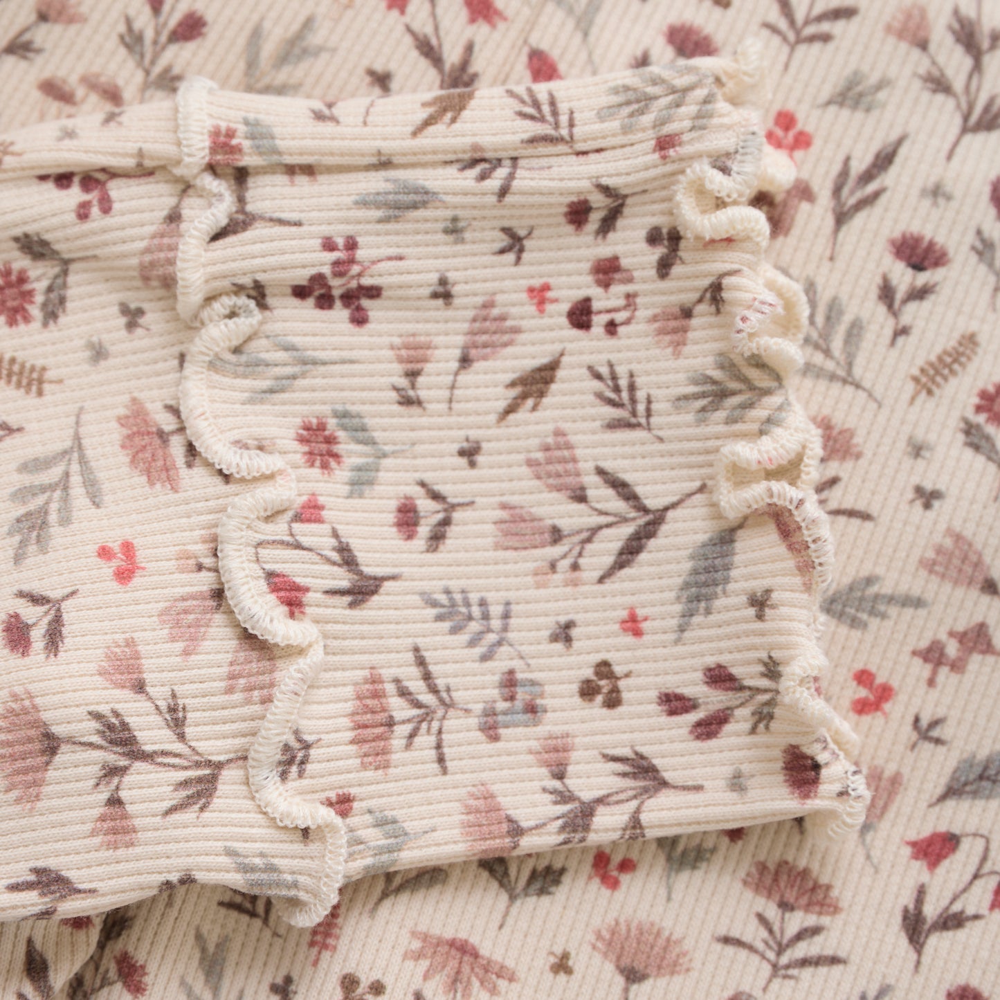 Minymo - Floral Leggings - 5Y