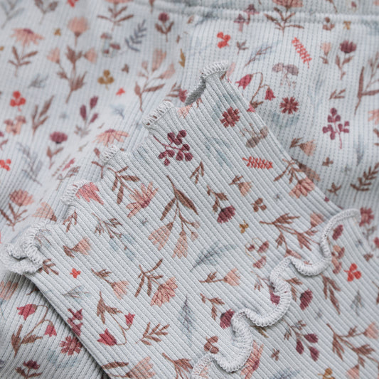 Minymo - Floral Leggings - 5Y