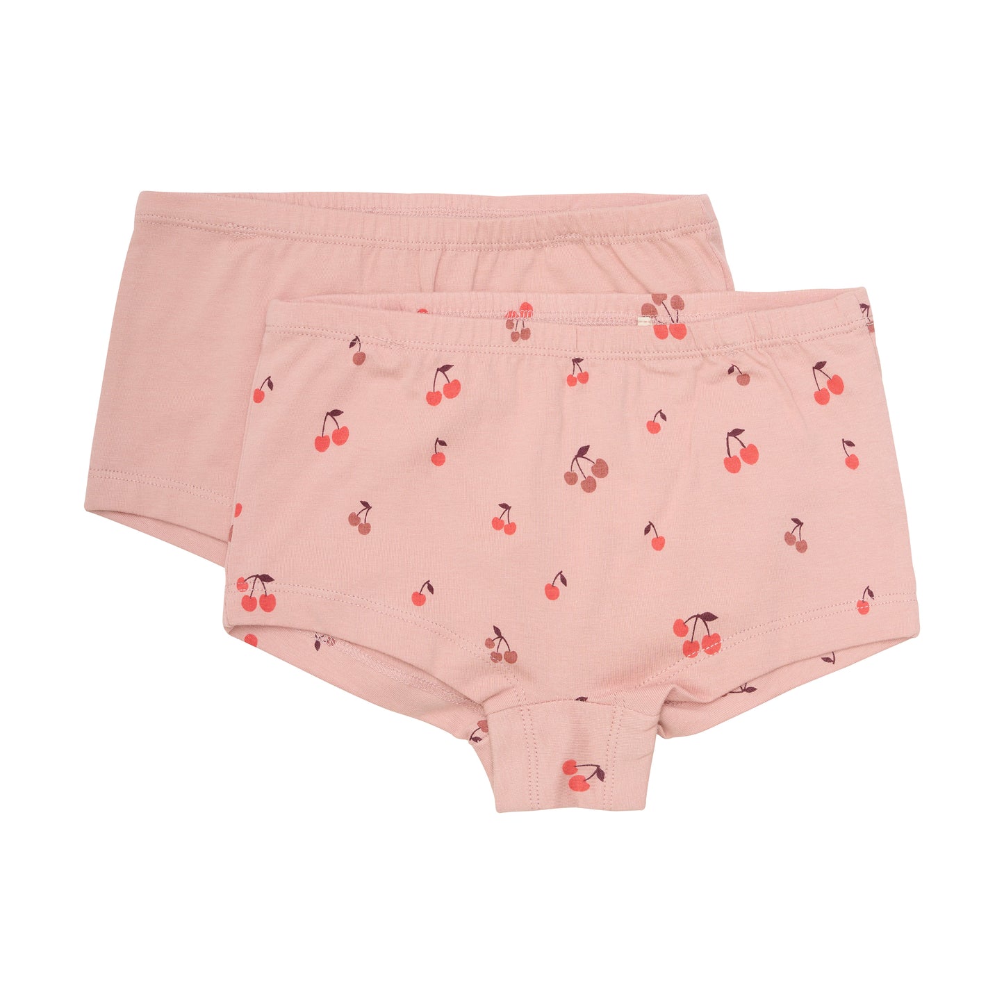 Minymo Girl's Briefs Underwear Pink Cherries 2 pack