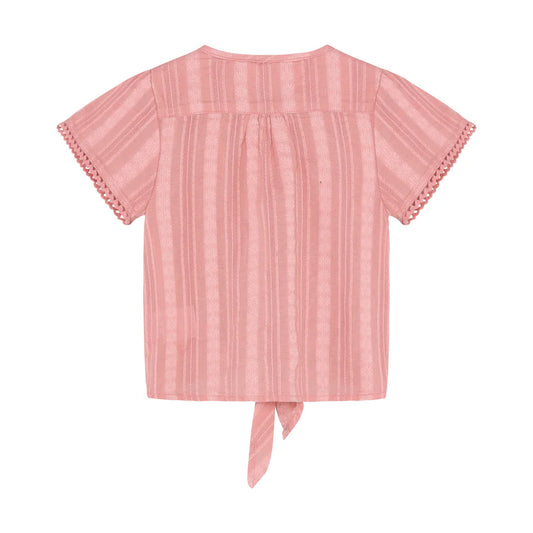 Minymo - Linen Tied T-Shirt