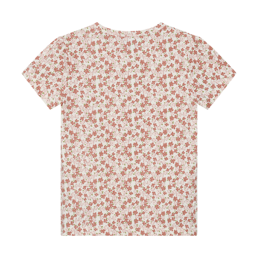 Minymo - All Over Print T-Shirt with Shoulder Detail