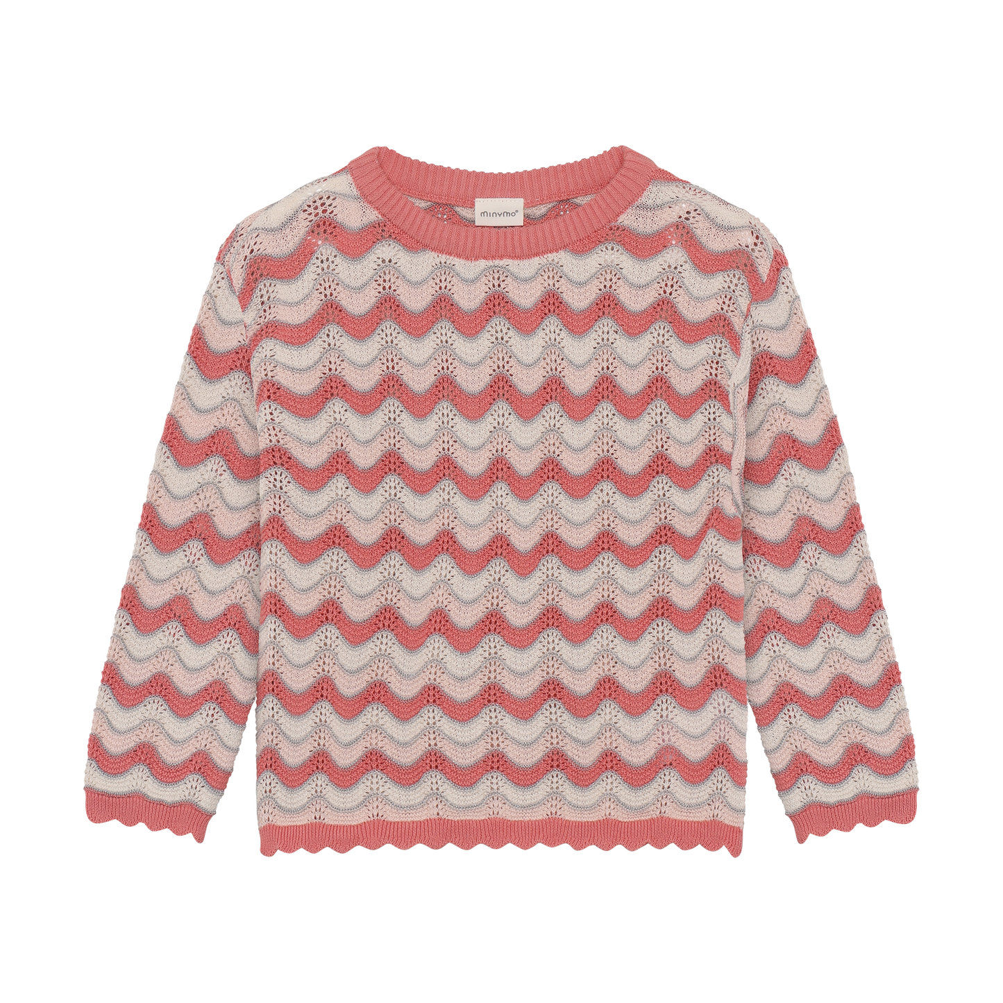 Minymo - Knit Pullover Sweatshirt - 5Y
