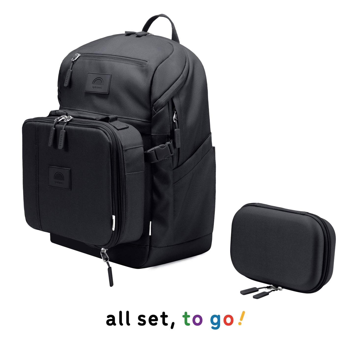 uninni - Bailey Backpack - Black: Black