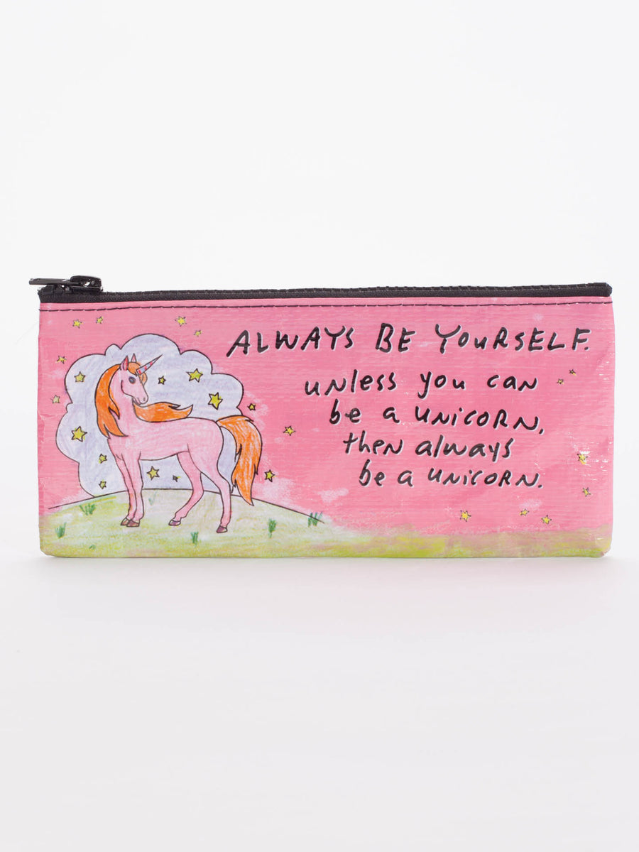 Blue Q - Always Be A Unicorn Pencil Case
