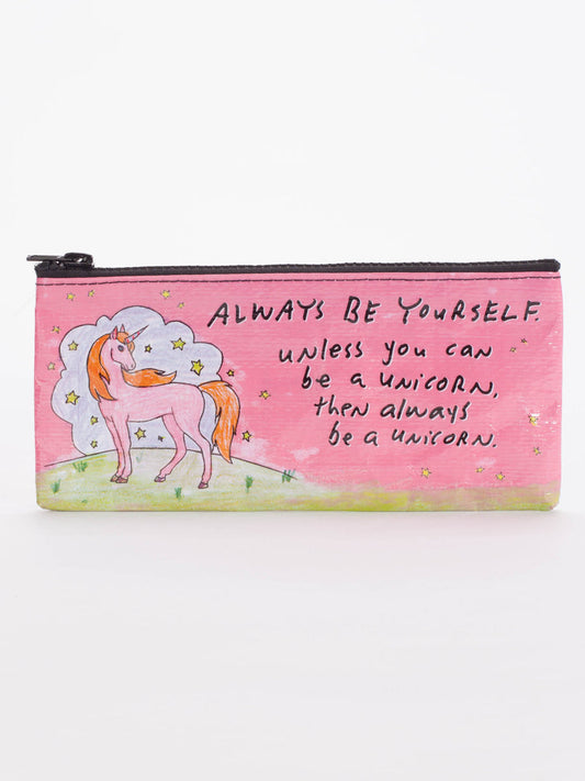 Blue Q - Always Be A Unicorn Pencil Case