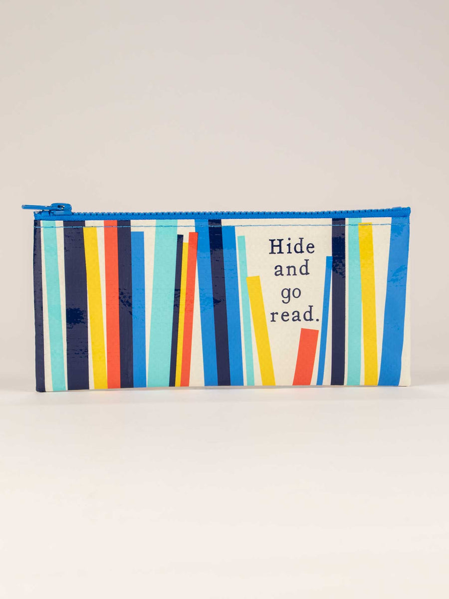 Blue Q - Hide and Go Read Pencil Case