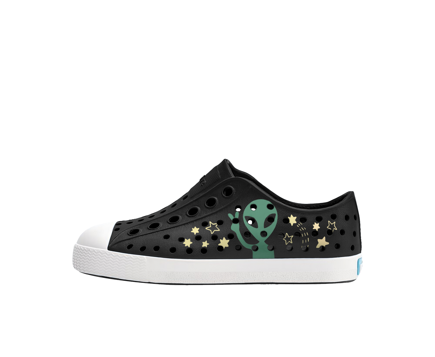 Native Shoes Jefferson kids - Jiffy Black/Shell White/Peace Alien Block