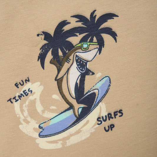 Minymo T-Shirt+Short Set All Over Print - 5Y