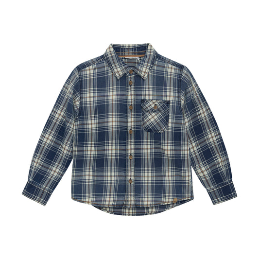Minymo - Button Up Checkered Shirt - 5 Years