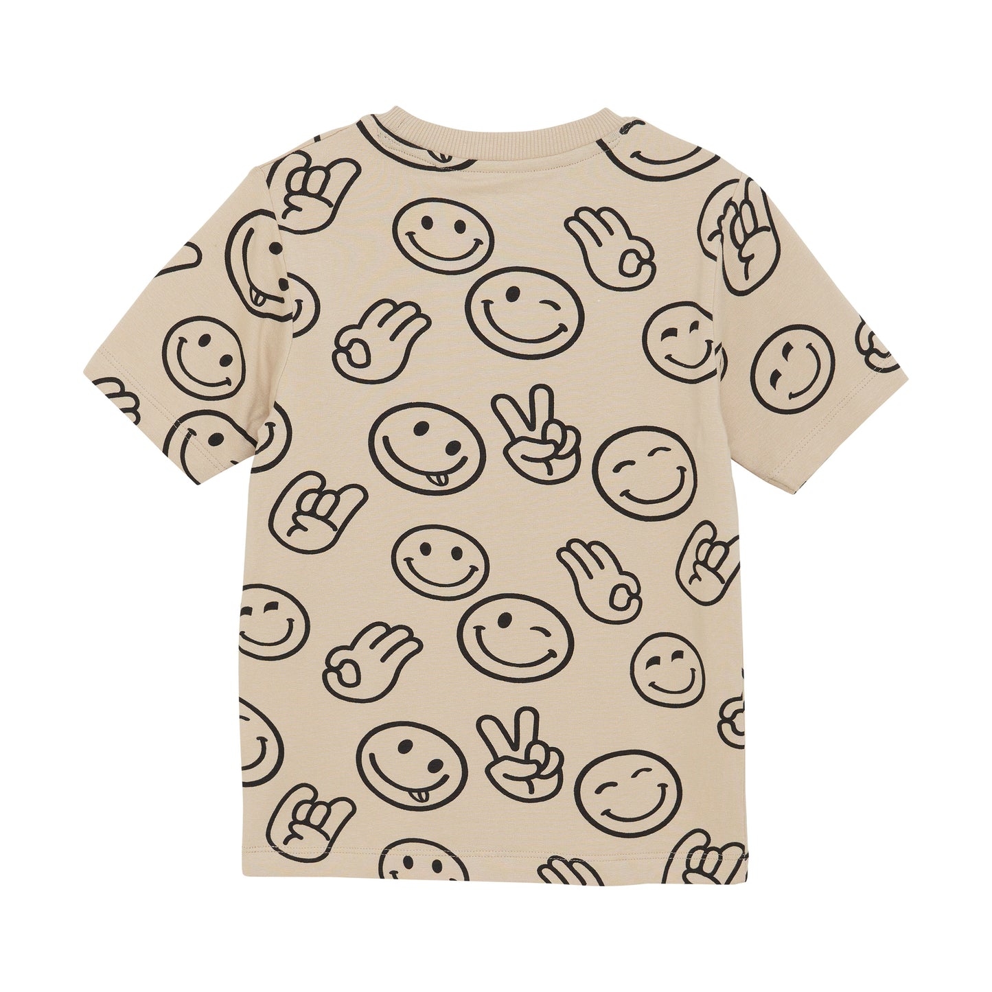 Minymo Emoji Face Printed T-Shirt