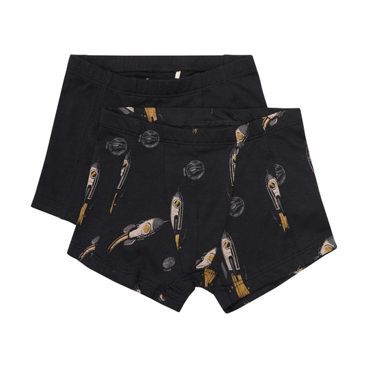 Minymo Boy's Briefs Underwear Rockets 2 pack