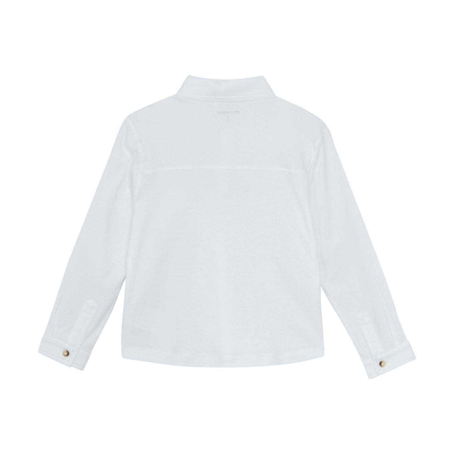 Minymo - White Collared Button Down - 5 Youth