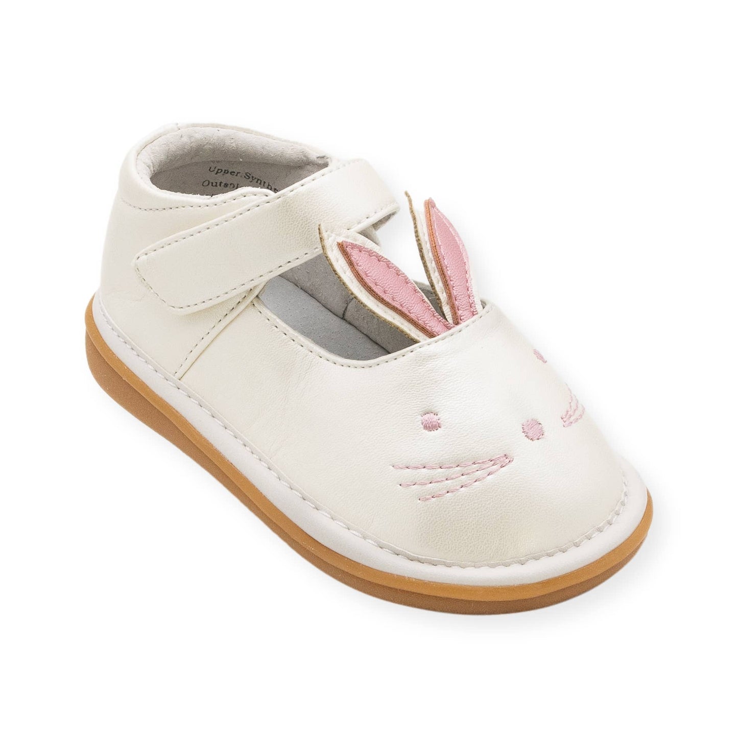 Wee Squeak Bunny Pearl White Shoes