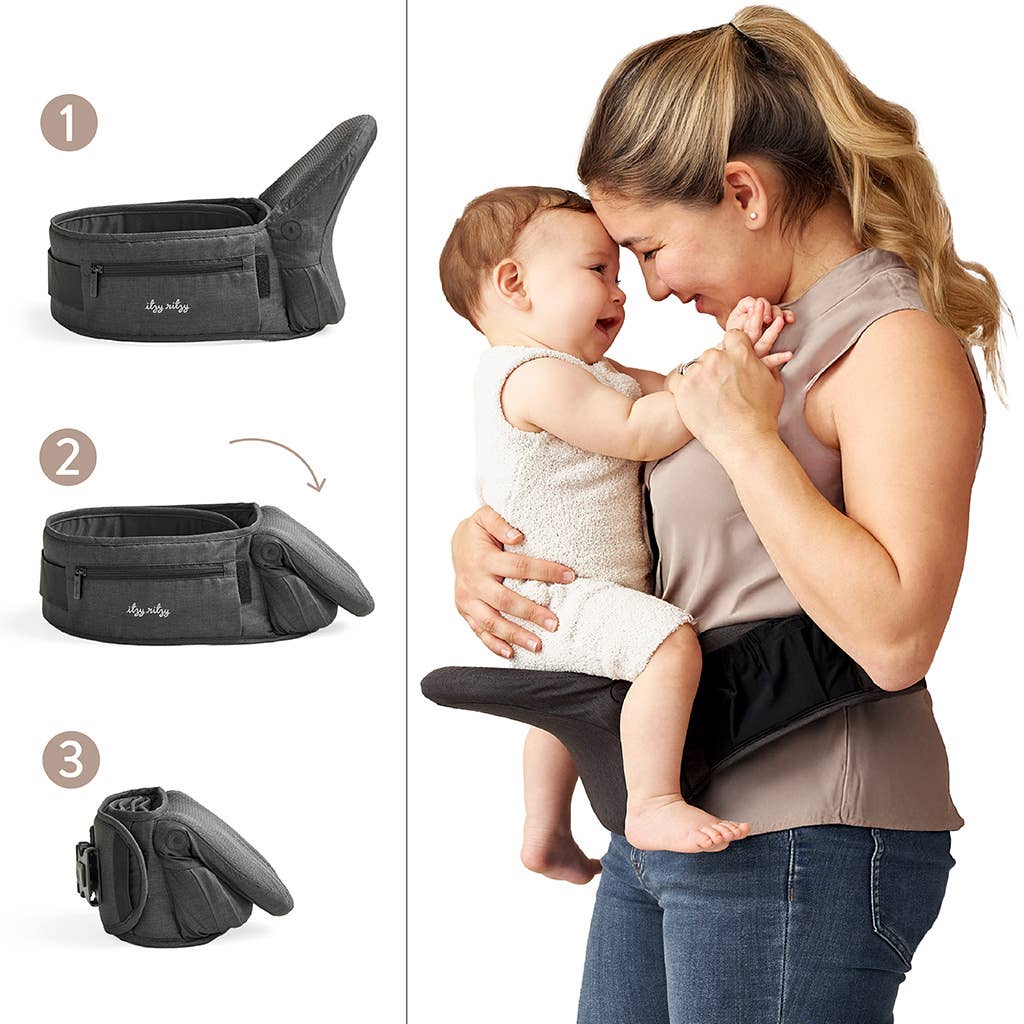 Itzy Ritzy - Itzy Hold & Fold - Hip Seat Carrier