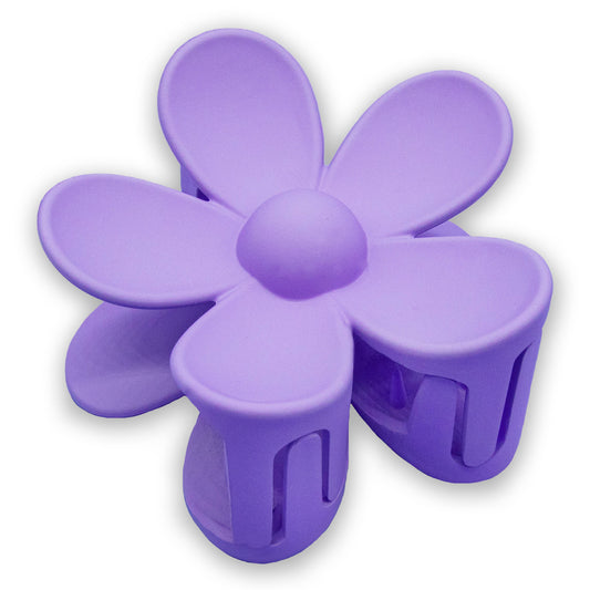 Frog Sac - Matte Hair Claw Clip - Large Daisy Flower