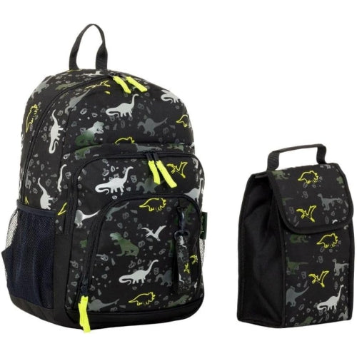 SMASH Essential Matching Set Backpack with Lunch Bag - Dinosaur"